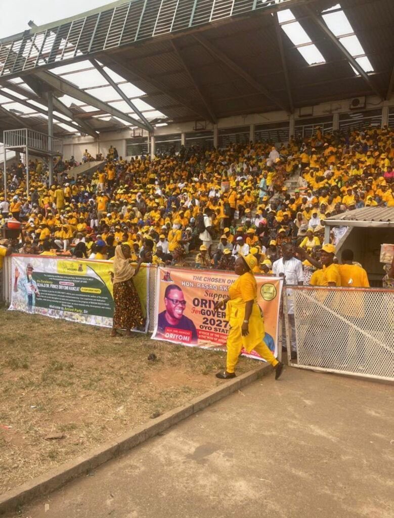 vanguardngrnews's tweet image. Photos: Renowned broadcaster Oriyomi Hamzat declares 2027 governorship bid under Accord Party