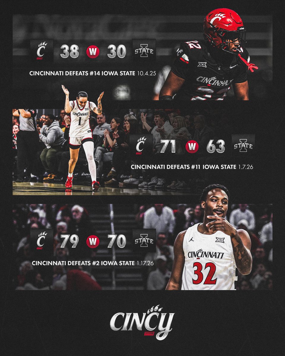 Cincinnati Bearcats tweet media
