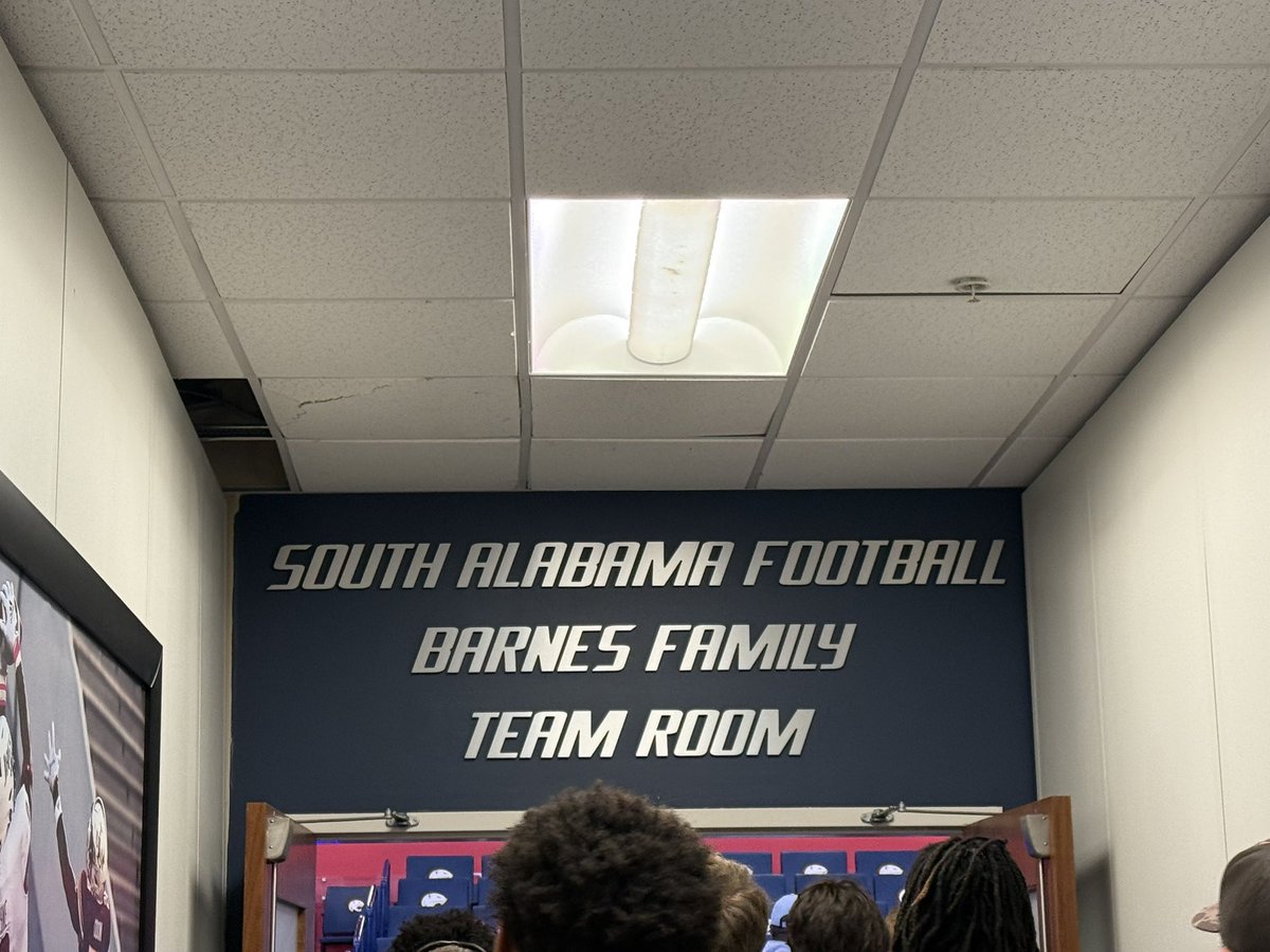 j_shep9's tweet photo. Thank you to @ToddOrlandoUSA, @Trew30_ and @CoachApplewhite for the invite to Jr Day! It was nice to be back on campus @SouthAlabamaFB 
@millerpirates @causey_tom @OfficialGHSA @RivalsHS @yates55_2009 @247recruiting @On3Recruiting @RecruitGeorgia @NCAAFootball @RustyMansell_ https://t.co/FtXbqMGU5x
