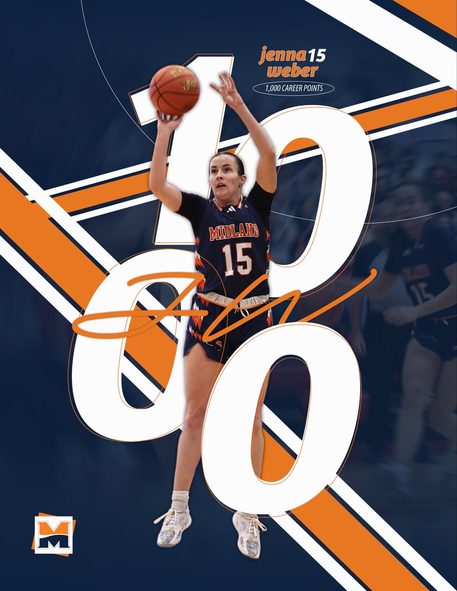Congratulations to Jenna Weber on scoring her 1,000th career point at today’s Waldorf game! 🤩🎉