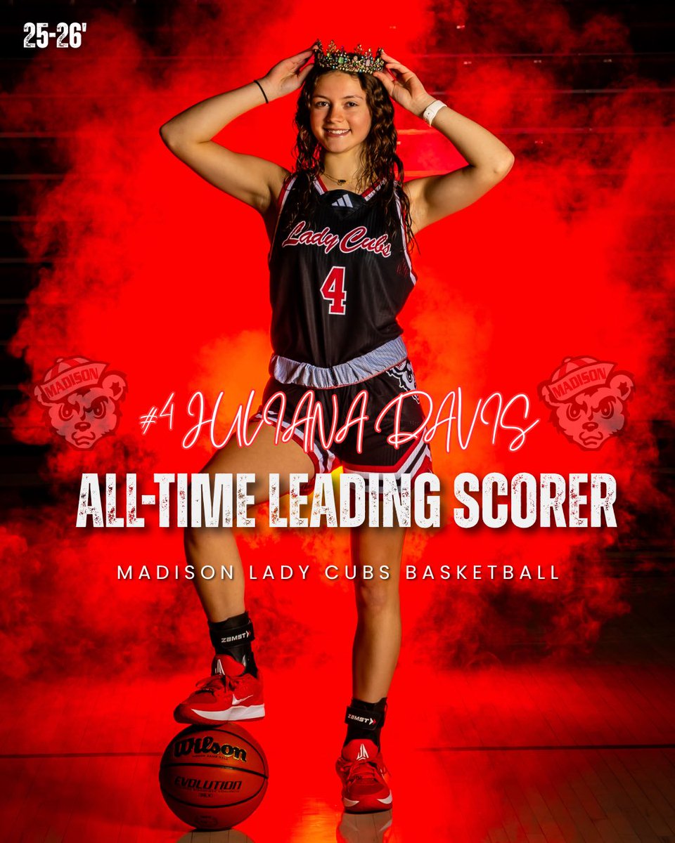 Madison Lady Cubs Basketball tweet media