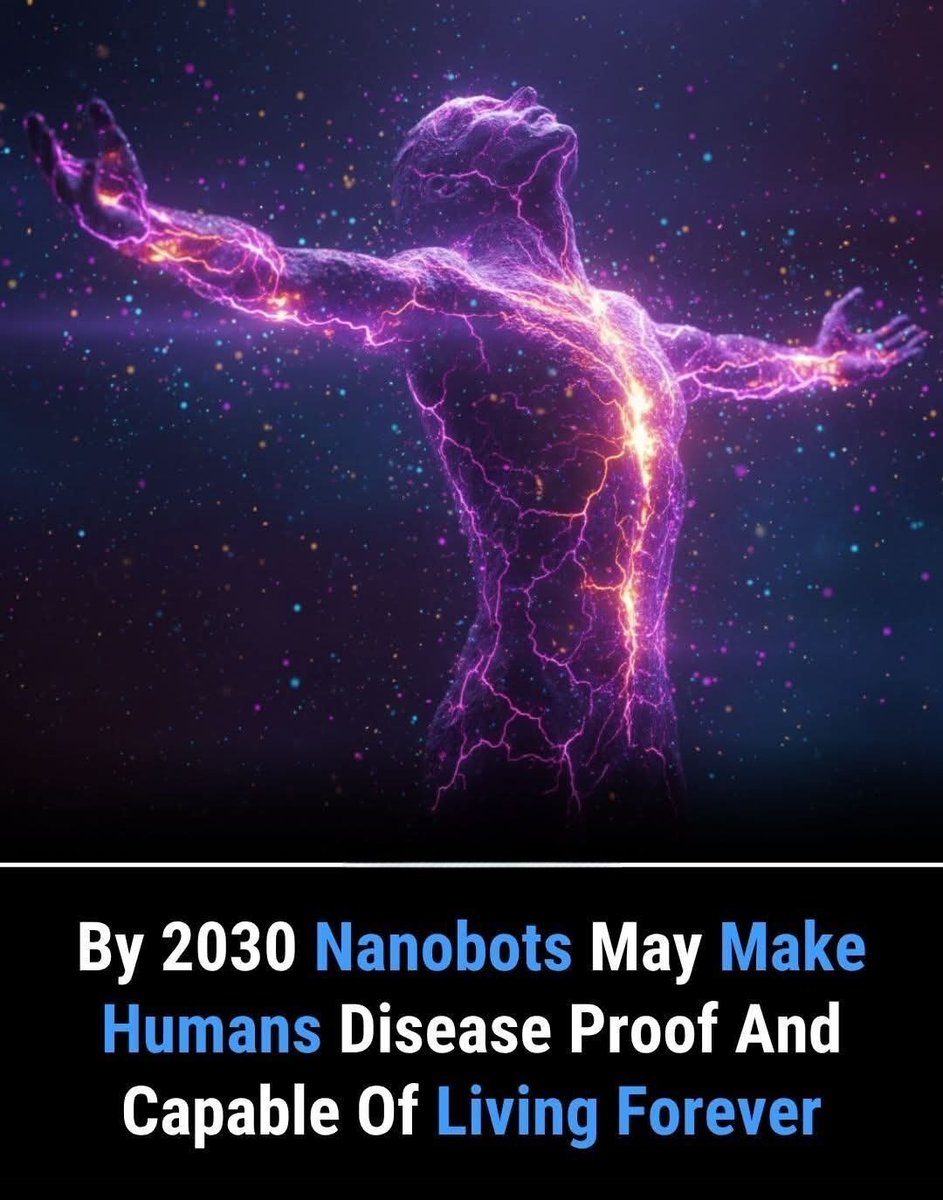 NightSkyNow's tweet image. 🛑 Tiny Machines That Could Change Your Life Forever! 🧬

Imagine a future where disease is optional. Where your body has its own tiny army of microscopic machines, patrolling every cell, hunting viruses, bacteria, and even cancer before you feel a single symptom. These are…