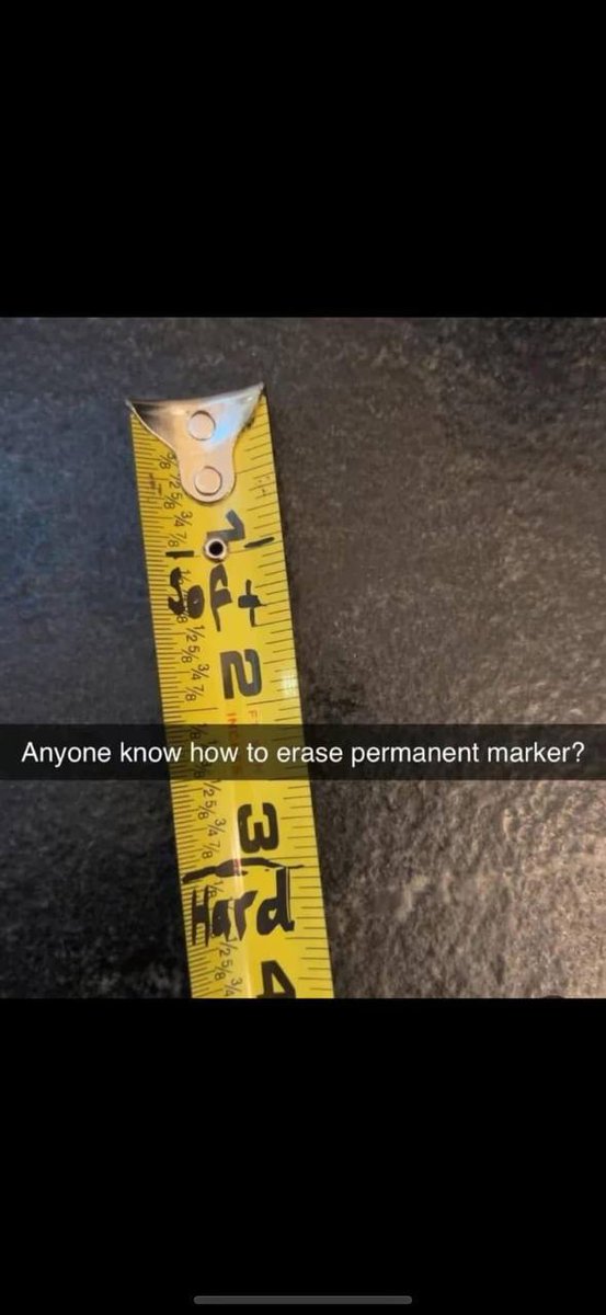 Anyone knows how to erase permanent marker?.