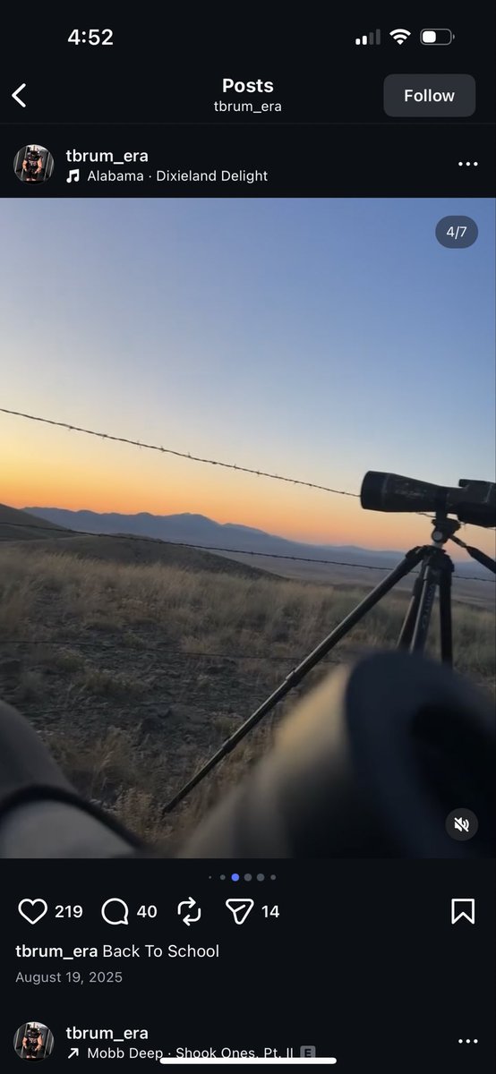 MapleSyrupTC's tweet image. Went to a juco and got hunting and a truck on his ig. Absolute demon