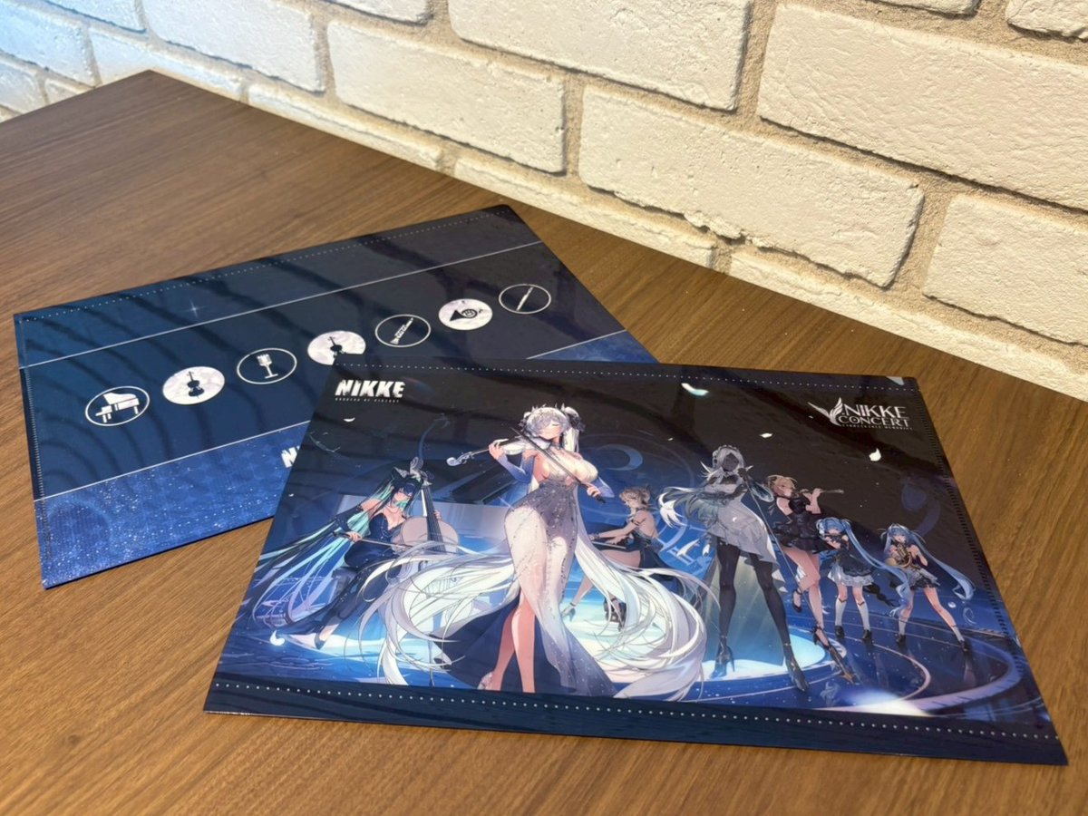 ○○#NIKKE オケコン 限定グッズ🎼○○ 🎶キービジュアルクリア