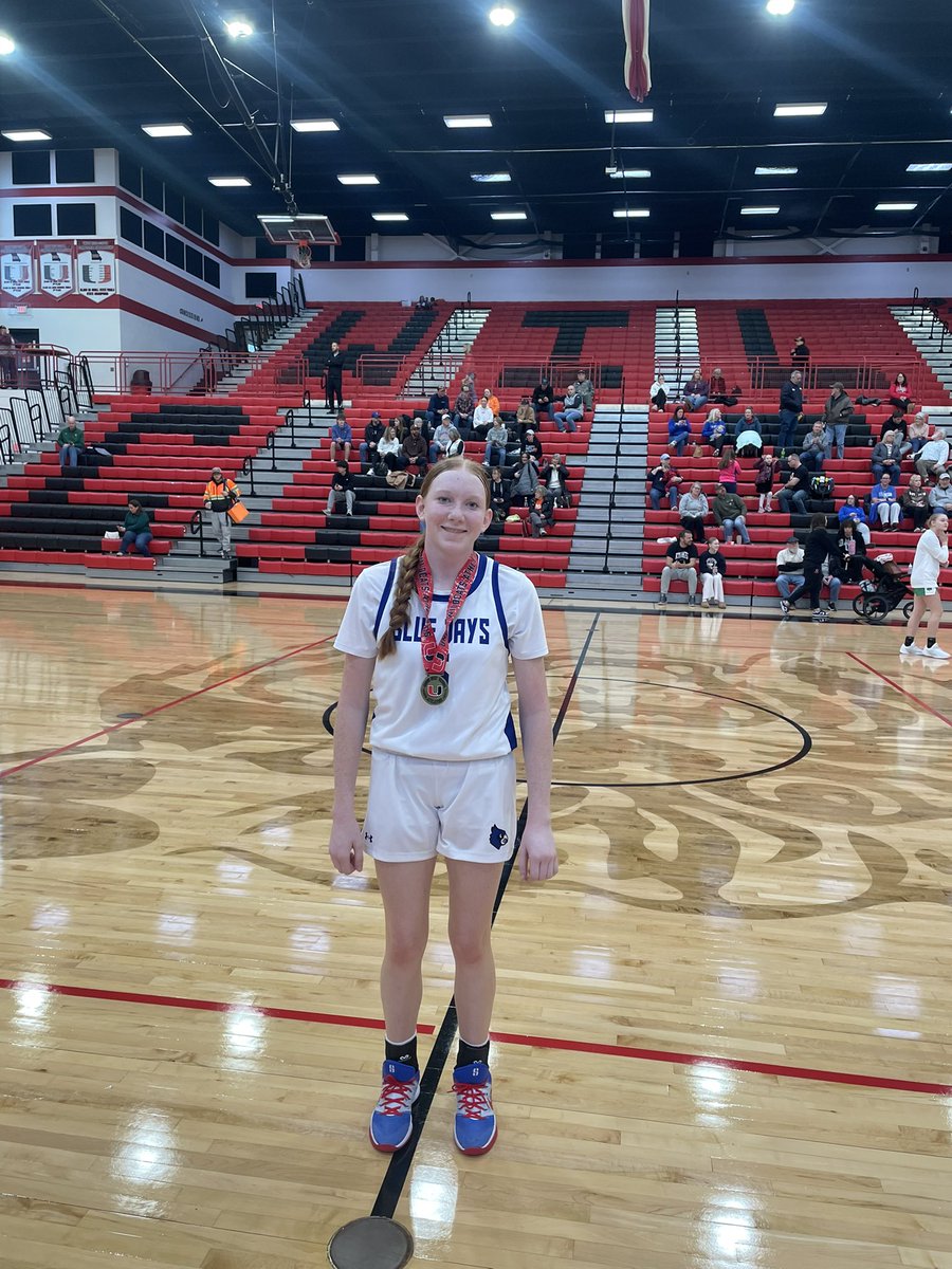 BlueJaysGBB's tweet photo. Congrats to Emily Schwoeppe for making All-Tourney team at Union!!! https://t.co/TejrBOKFtG