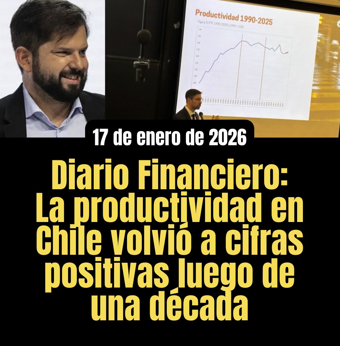 estamosconboric's tweet image. ¡Toma! El Diario Financiero publicó este titular, a días de que Kast presente su gabinete improvisado