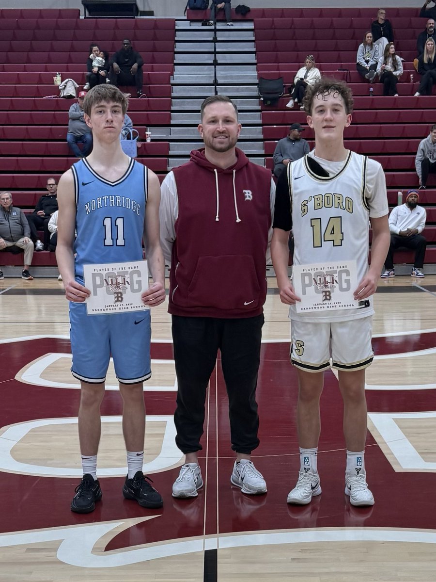 5th Annual MLK Classic 
Game 4 Players of the Game 
Neshoba Central (MS) - Bryce Bell 
Northridge - Elias Fleming