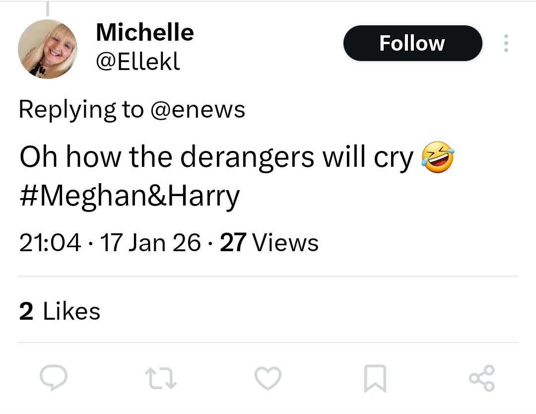 Poor <a href="/Ellekl/">Michelle</a> 😔
According to H in his comic book, Spare, he met your Mistress on his mother's birthday. Diana's birthday was 1st July.
She was still "with" Cory in January 2016. The math ain't mathing