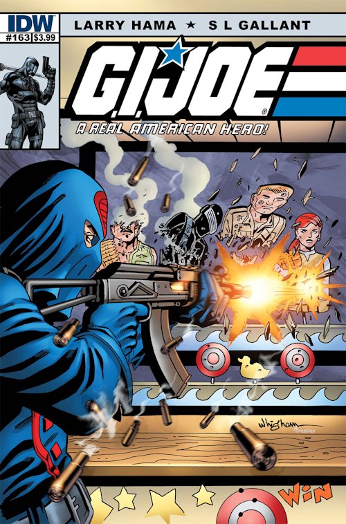 FFFGIJoe's tweet image. IDW released G.I. JOE: A REAL AMERICAN HERO #163 fifteen years ago:
"Dark Snake-Eyes brings Cobra straight to The Pit, bringing the battle to G.I. Joe's home turf. Can the Joes withstand the assault led by one of their own or will Cobra finally bring them to their knees?"
#GIJoe