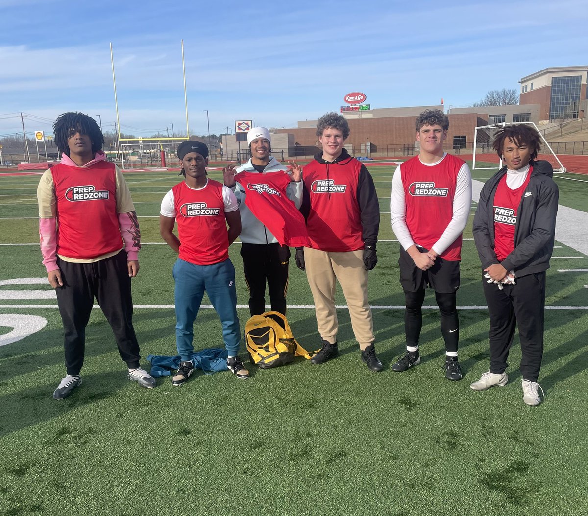 Canes had a good showing at the <a href="/PrepRedzoneAR/">Prep Redzone Arkansas</a> showcase today!
<a href="/K2mDavis/">Kam Davis</a> <a href="/HawkKden/">𝗞'𝗗𝗘𝗡 "𝗞𝟭𝟰" 𝗛𝗔𝗪𝗞𝗜𝗡𝗦 ㋛</a> <a href="/Willmarlin1/">Will Marlin</a> <a href="/jd_da_chosen1/">Jeffery Davis</a> <a href="/_ericwhitney/">Eric Whitney</a> @HenflingKn45190 
#CruitTheCanes