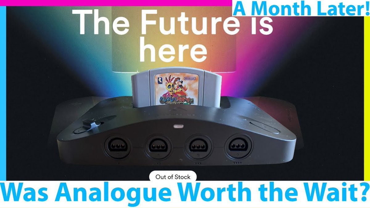 VEsoterica's tweet image. So was #analogue3D worth the wait? Did #analogue make a new #N64 to replace your #nintendo hardware? Long term review rime(vid in reply)