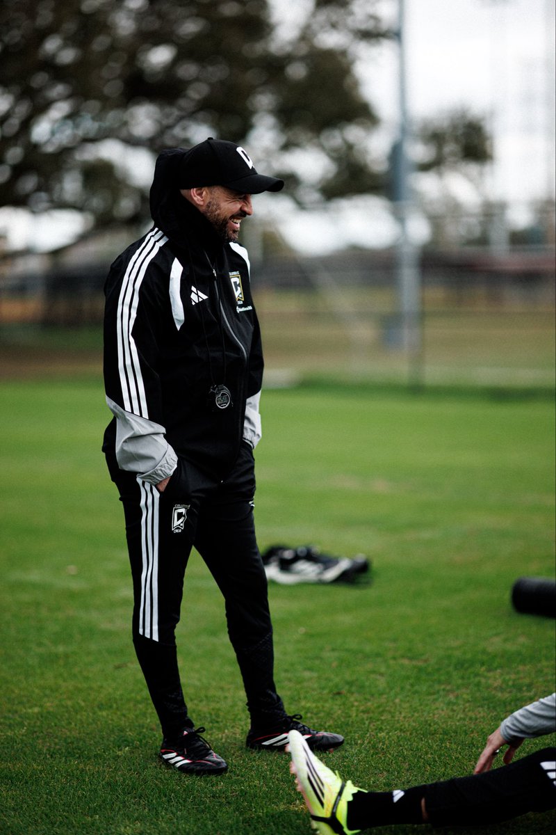 Week 1 in the books. 
Had a blast coming back on the soccer fields with staff and players. ⚫️🌕
