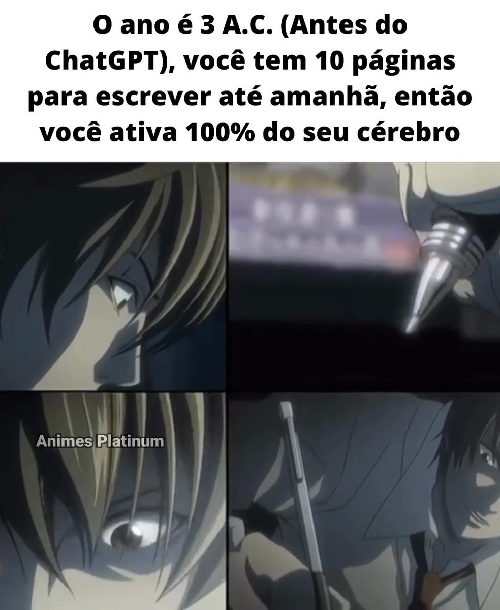 AnimesPlatinum's tweet photo. As crianças do futuro não saberão como é isso. 
#deathnote #anime https://t.co/aAESgPNwEV