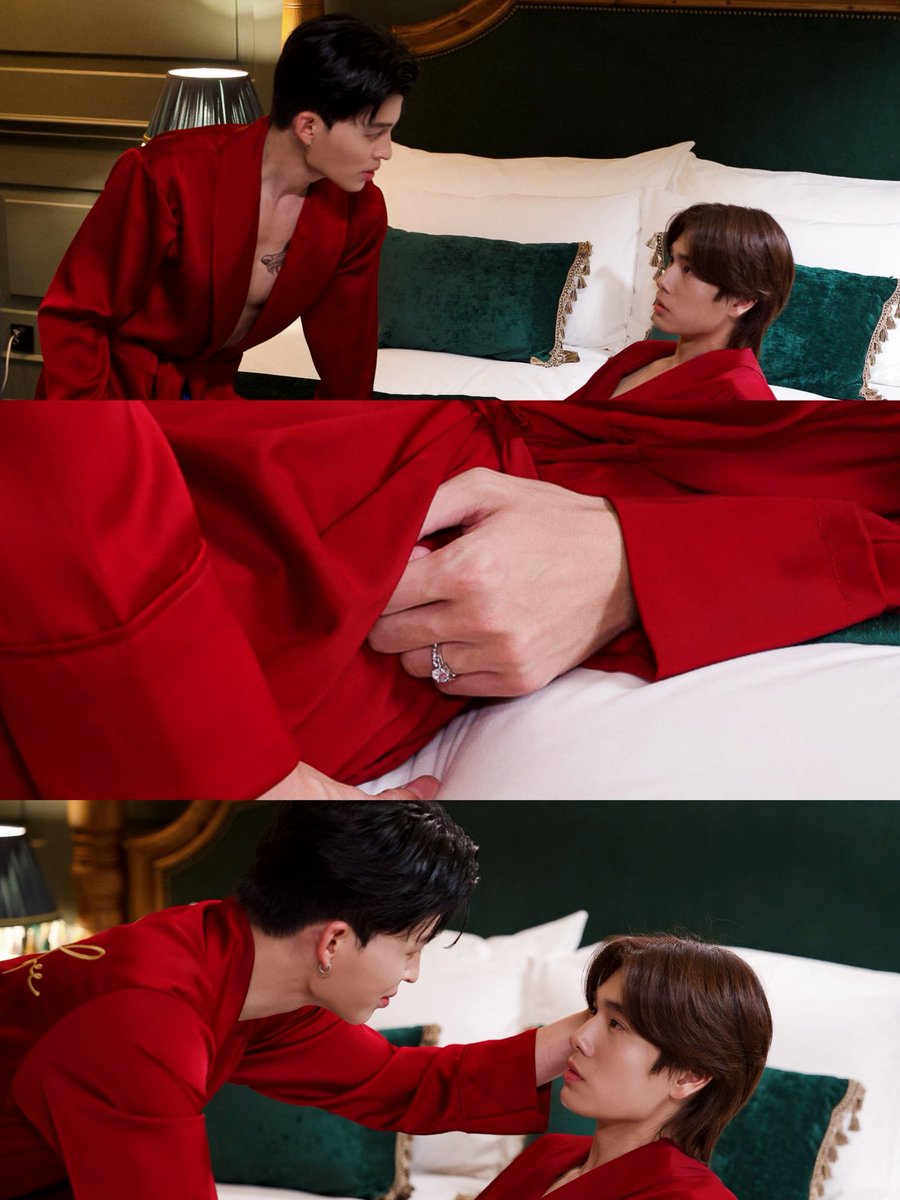 MeAndTheeGMMTV's tweet image. แหวนลูกพีชกระแทกตาสุดๆ สมฐาคุณธีร์มากครับ 💍✨🤟 #MeAndTheeSeriesFinalEP