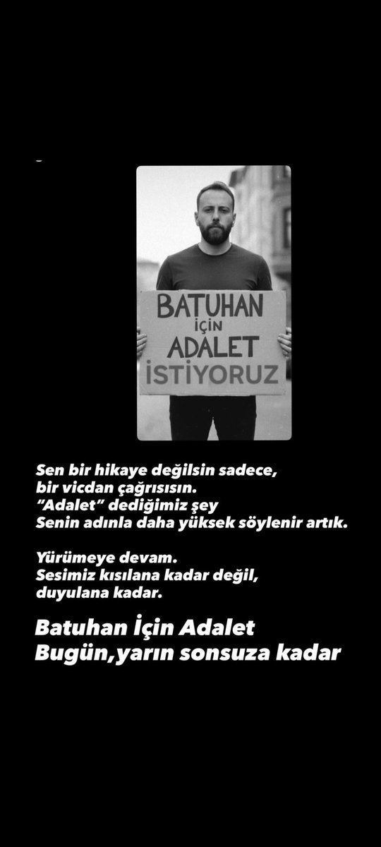 #BatuhanYenerİcinAdalet