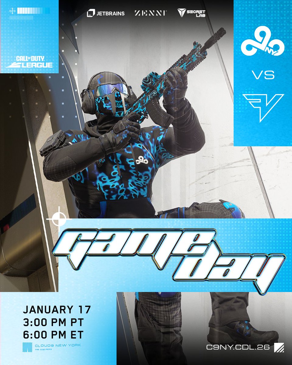 C9COD_'s tweet image. Final match of the day 🔥

🆚 @FaZe_Vegas 
📺 twitch.tv/callofduty_esp…