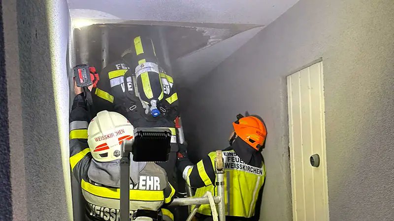 FireWorldAT's tweet image. Stmk: Fognail-Einsatz bei Feuer in der Zwischendecke in Weißkirchen - 
 fireworld.at/2026/01/17/stm…