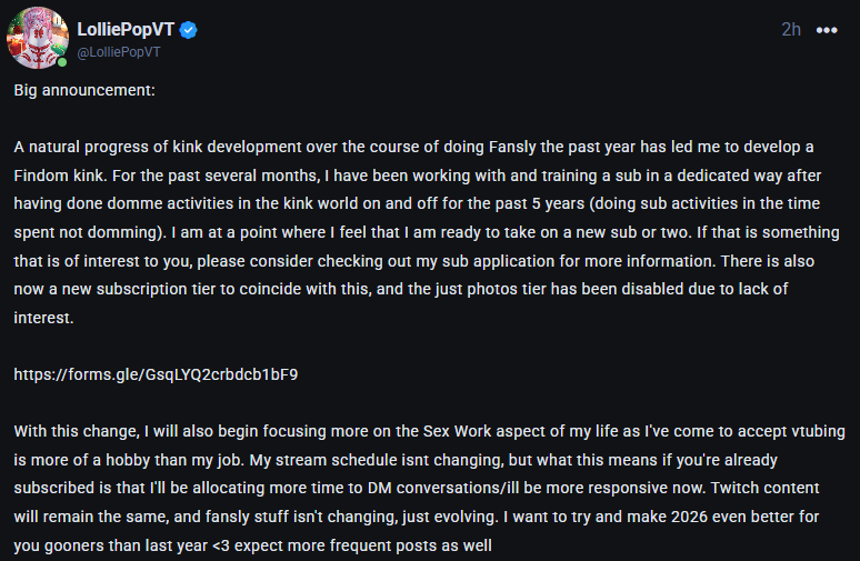 Goddess Lollie | Sub Apps Open tweet media