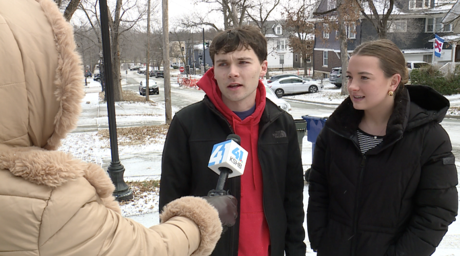 KSHB41's tweet photo. Students say an incident that left an 18-year-old dead and a 16-year-old in critical condition following an overnight shooting at The Hawk in Lawrence is shocking for the town.

KSHB 41's @iamLanitab has more: https://t.co/1JYXZIUH4o https://t.co/TULBqHHNNT