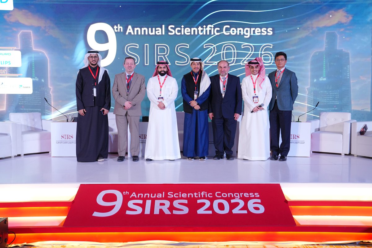 Saudi Interventional Radiology Society tweet media