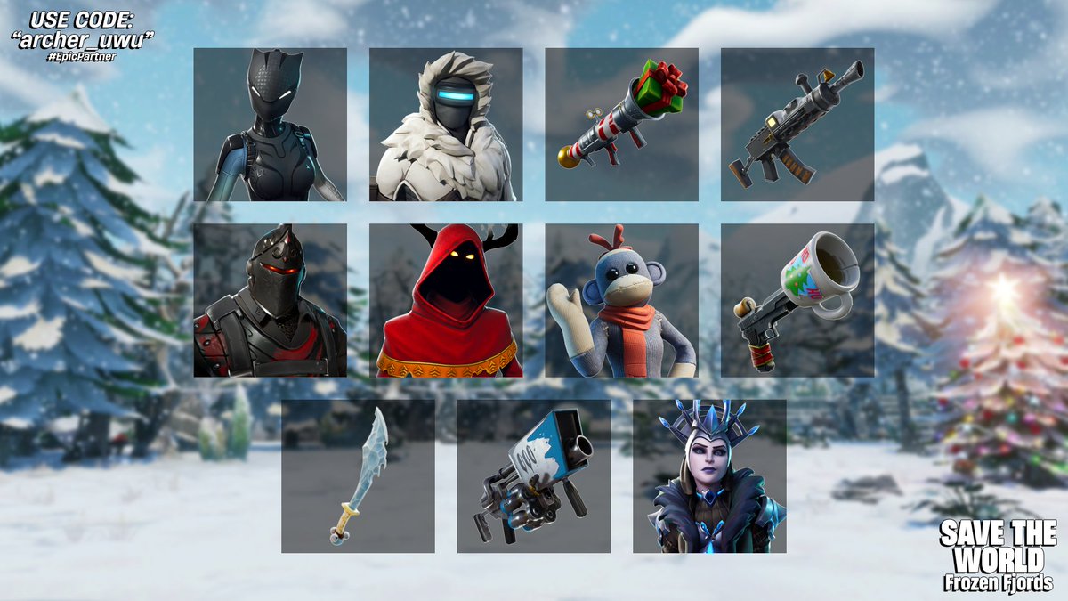 archer_fortnite's tweet image. YOU HAVE 4 DAYS LEFT TO GET THESE ITEMS IN SAVE THE WORLD!!!

The STW season ends on the 21st, and these will not return again until later in November.

Ice King is one of the best constructors in the game, you do not want to miss him, just play any Frostnite for 30mins
