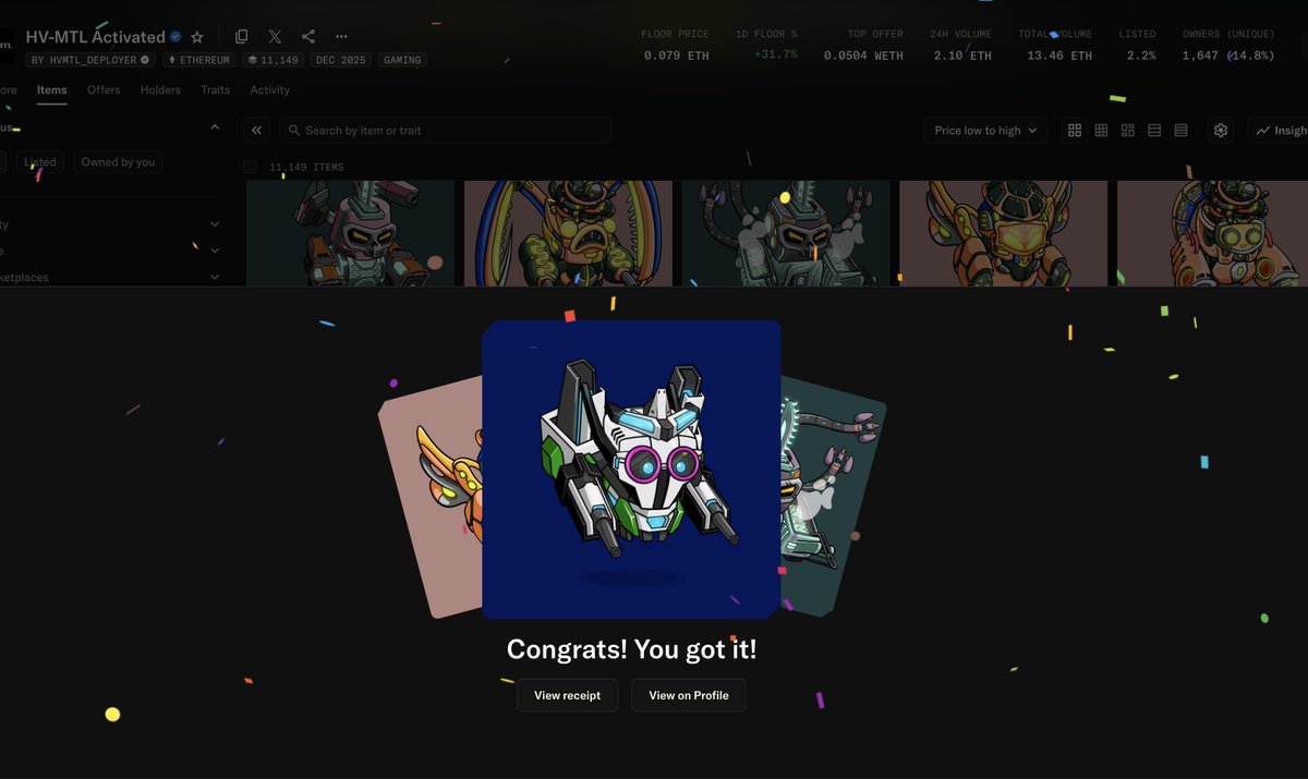 We’ve added 15 HVMTLs to the Chimpers treasury in support of <a href="/hvmtl2/">HVMTL</a> and <a href="/AdamWeitsman/">Adam Weitsman</a> 

We believe in backing builders who genuinely push Web3 forward, especially those building on <a href="/apecoin/">ApeCoin</a>  and strengthening the ecosystem we’re partnered with.  

Our treasury exists to support