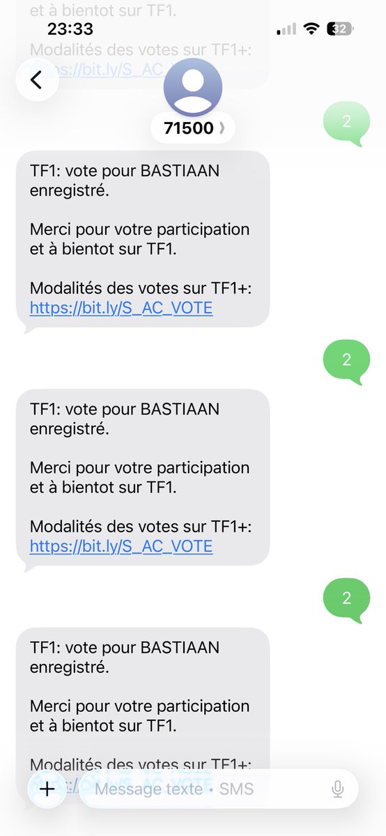 Star_Ac33's tweet photo. On lâche rien on vote 2 au 71500 

#StarAcademy #TF1 #staracademyleprime https://t.co/0KAc02zF3Q