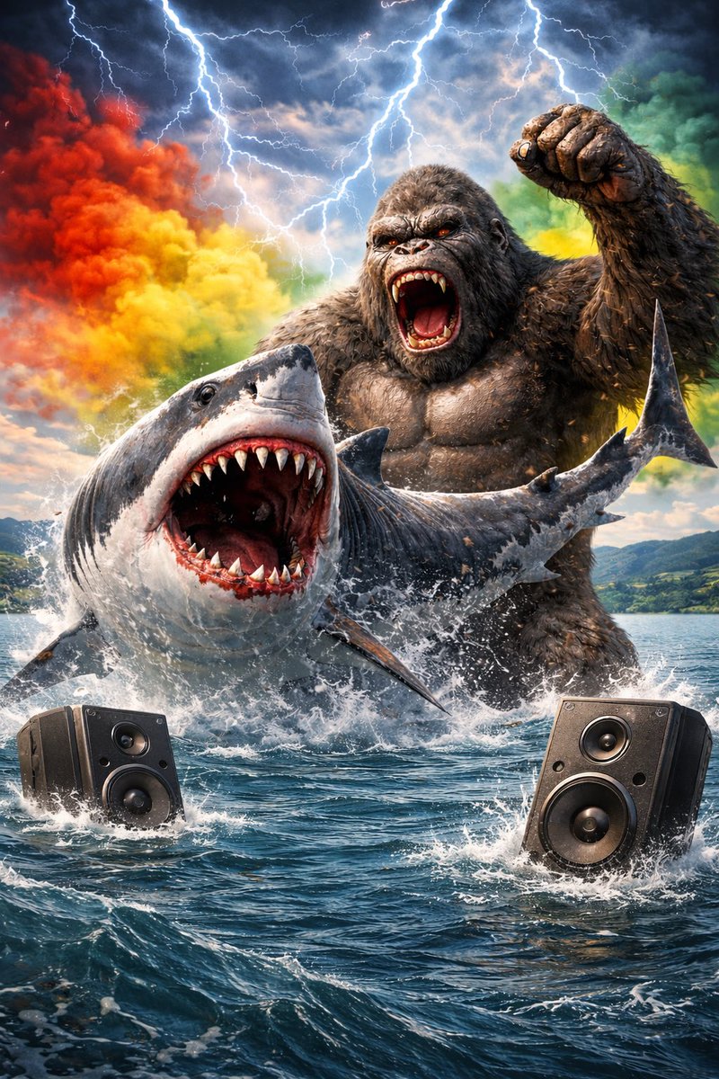 KING KONG🦍
ジャパンツアーファイナル――
舞台は日本のヘソ、琵琶湖のある滋賀。

最後はこの街で、
トドメの大暴れしてもらうで🎤🔥

音で歴史が動く瞬間、
見逃したら一生後悔コースやで

いよいよ本日🔥
滋賀草津駅前にて待ってます☝️