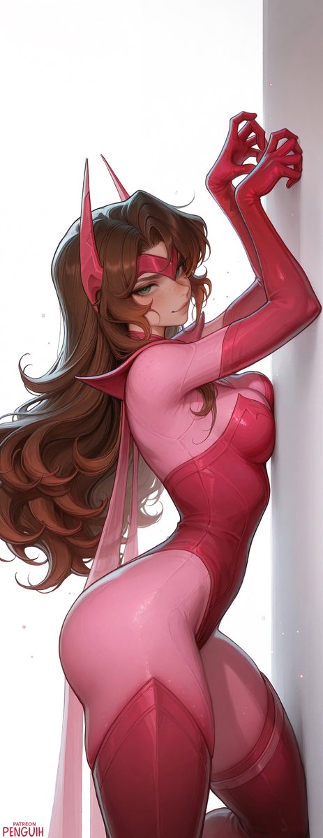 penguih_sfw's tweet image. Classic Scarlet Witch
#MarvelRivals 
SFW illustration