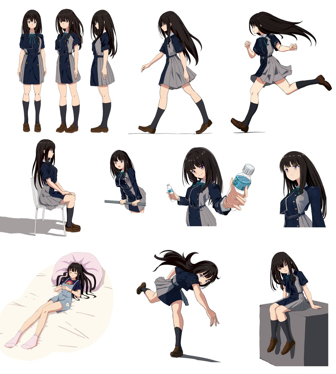 shissika's tweet image. #イラスト #リコリコ
結構たまったね(*'▽')