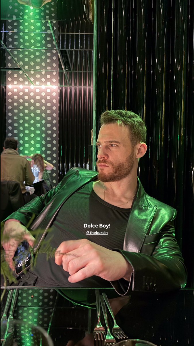 Репост сторис Инана Кирдемира

Роскошен!!!
Милан 2026
#KeremBürsinxDG