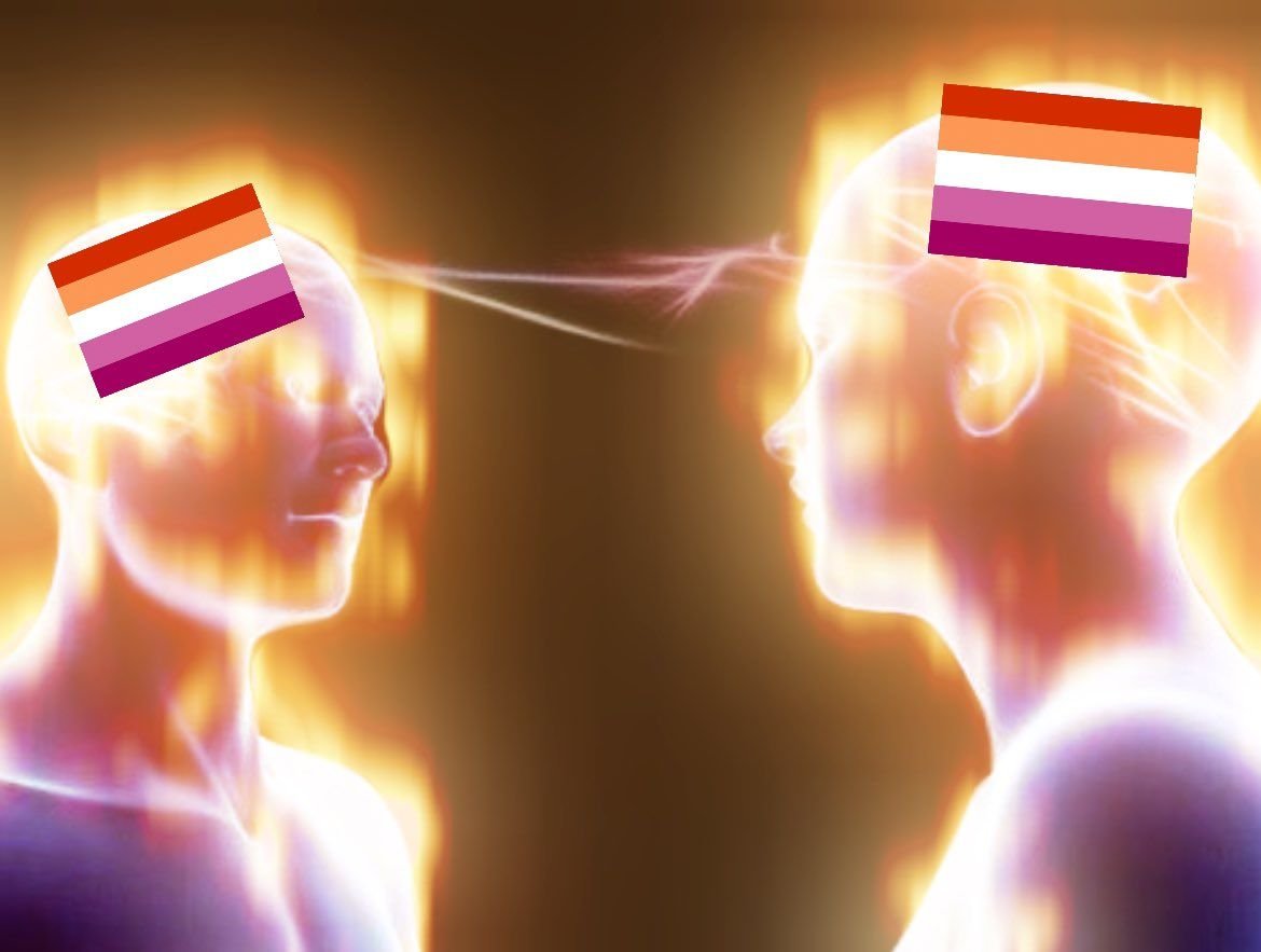 how it feels to talk to another lesbian