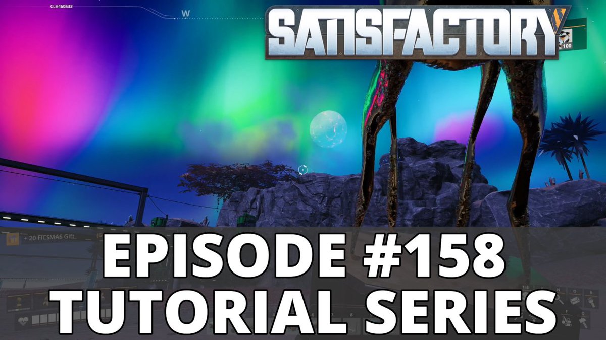 Episode 158 sees us built 10 FICSMAS Gift Trees to stop presents falling from the sky. We then setup Rubber for Computers ready for RCU including HOR/Petroleum Coke Overflow. Come check it out over here on YouTube: youtu.be/fkEM9qABC1k #Satisfactory <a href="/SatisfactoryAF/">Satisfactory</a>