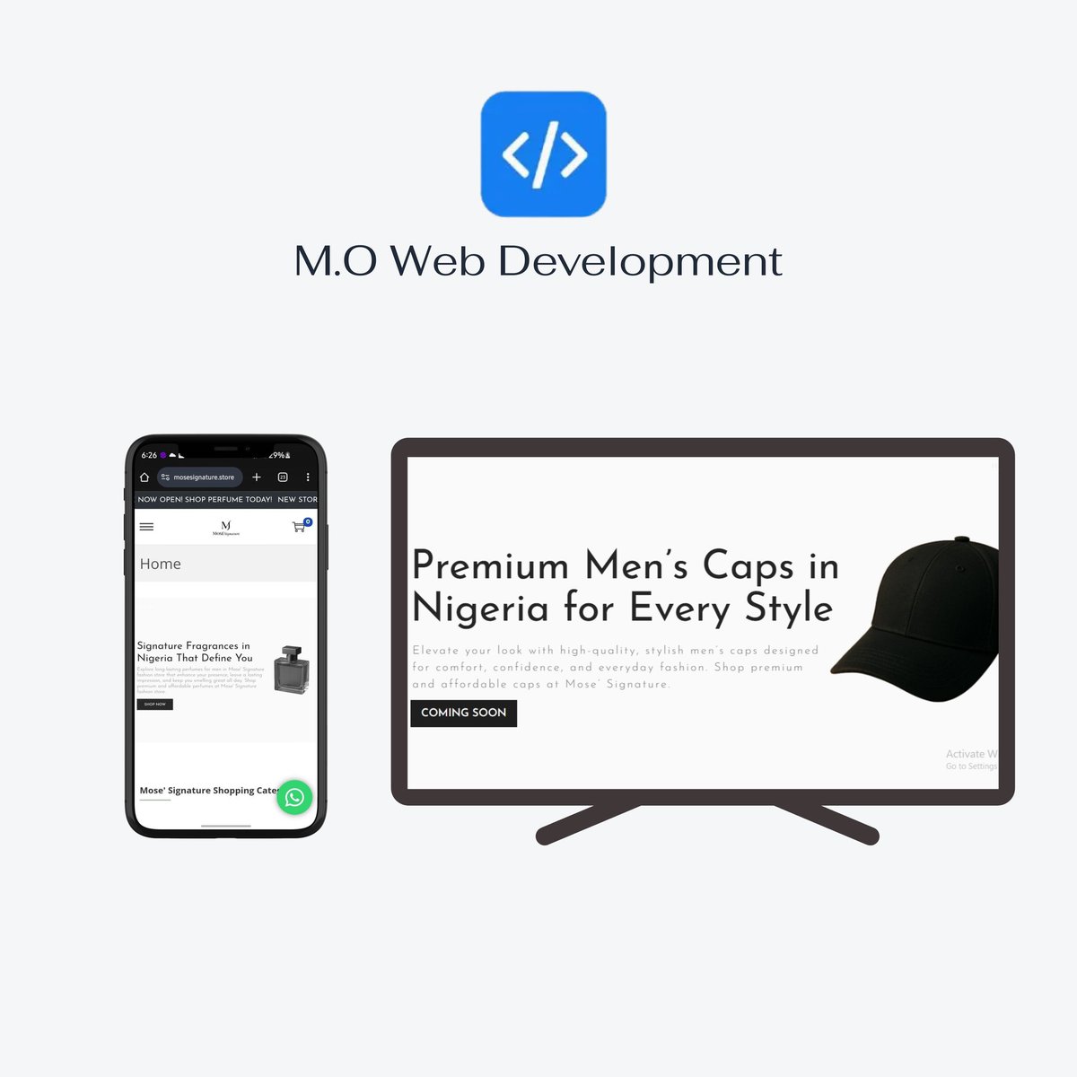 M.O Website Development Nigeria tweet media