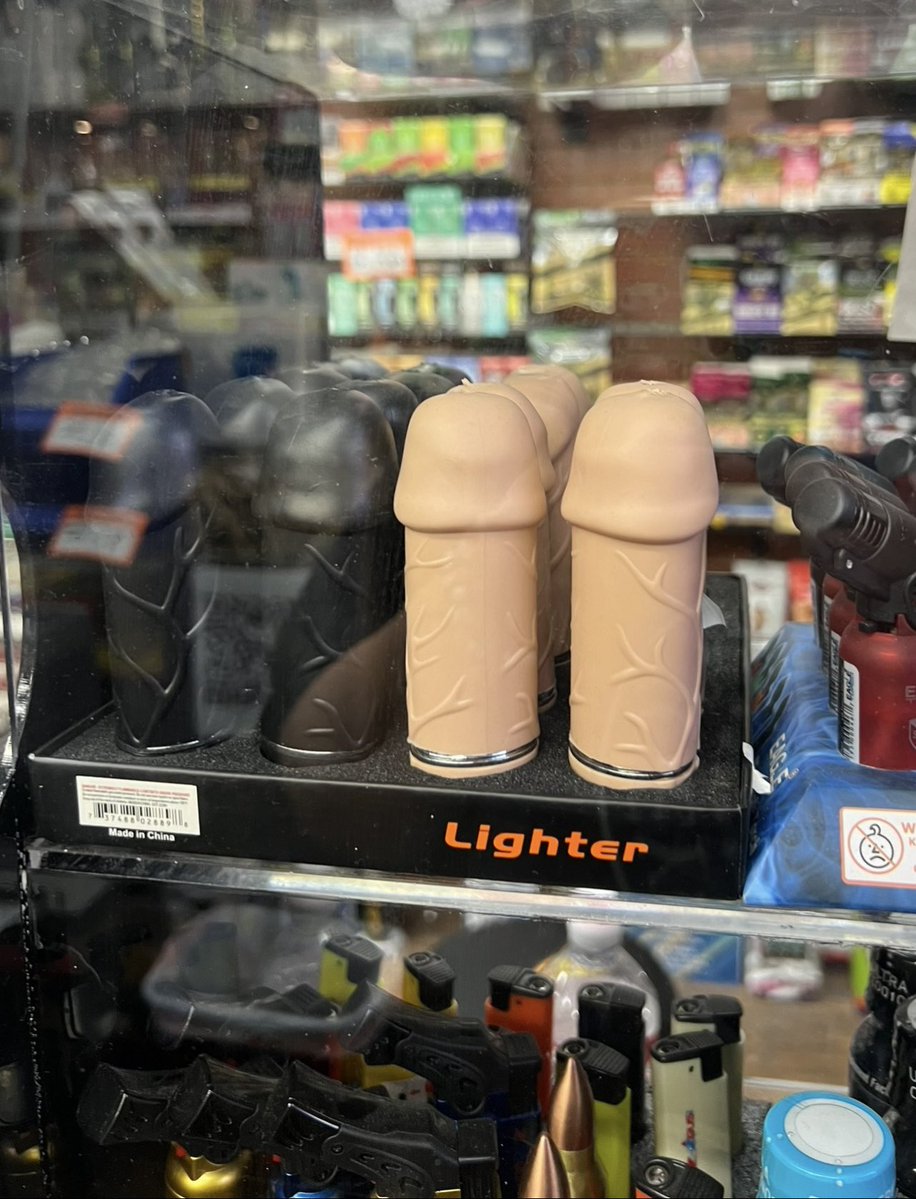 Smoking penises with my penis lighter