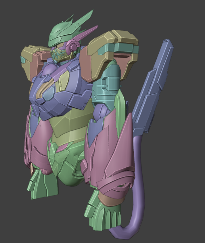 dokkoi_afro's tweet image. ちょこっと進捗