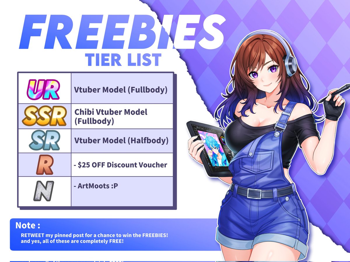 Ye! everything on this list is completely FREE!!
You only need to Like and Retweet my pinned post, that's it!

To all my previous raffle winners, I sincerely apologize if anyone was unintentionally overlooked or has not yet received their reward. Please don’t hesitate to DM me if