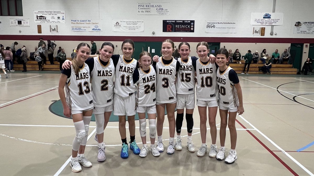 Mars Girls Youth Basketball tweet media