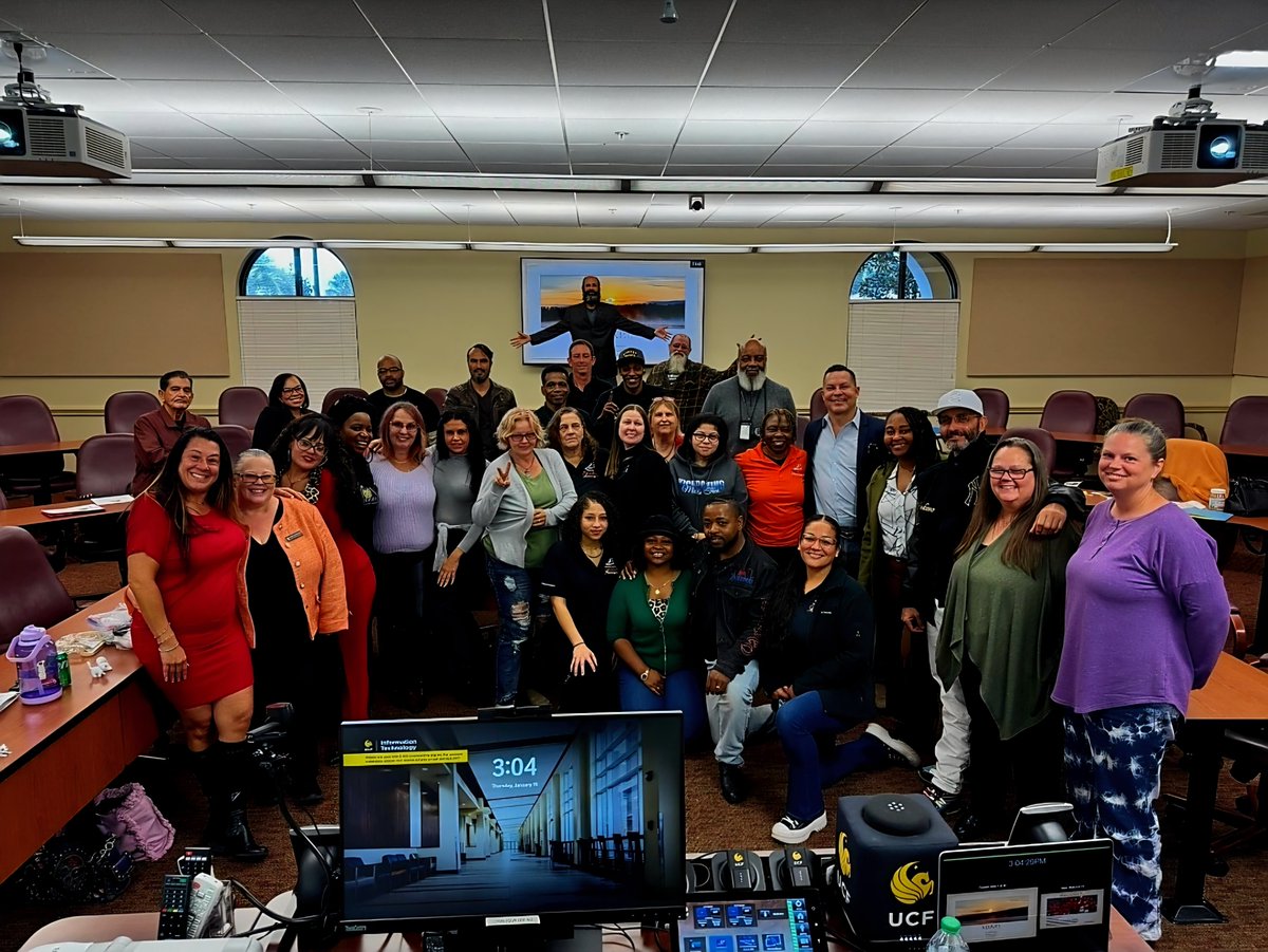 TJLares's tweet photo. Comprehensive Training on Human Trafficking for Orange County Government Credible Messengers National Conference this past week. 

Special Thanks to Dr. Jessica Wickey, Executive Director of the Center for the Study of Human Trafficking & Modern Slavery for hosting the training and co-presenting. 
#OrangeCountyFL
#UCFHTMS
#Stophumantrafficking