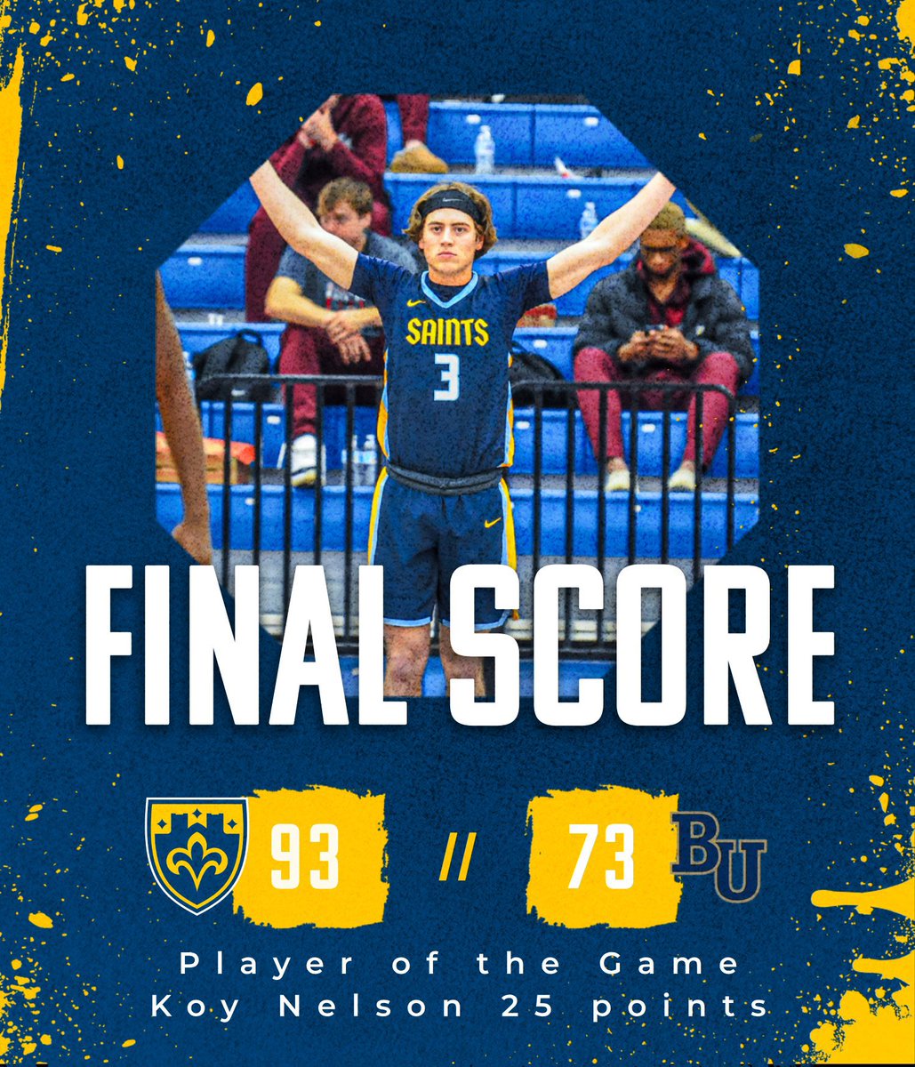 Saints Basketball tweet media