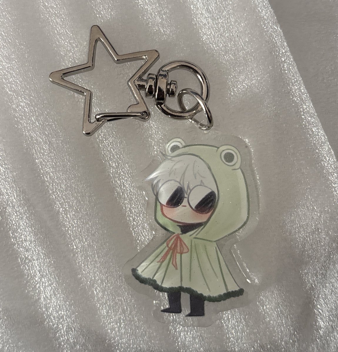 laefwik's tweet image. Frogjo charm I made came in ARGHHH