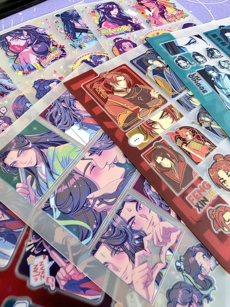 SiliceB's tweet image. All stickers are back in store!!!