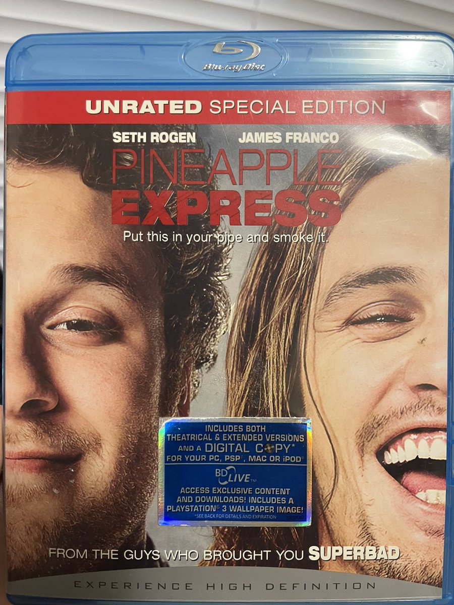 ProbablyPen's tweet image. drawing seth rogen while watching freaks and geeks as my pineapple express dvd is delivered to my home