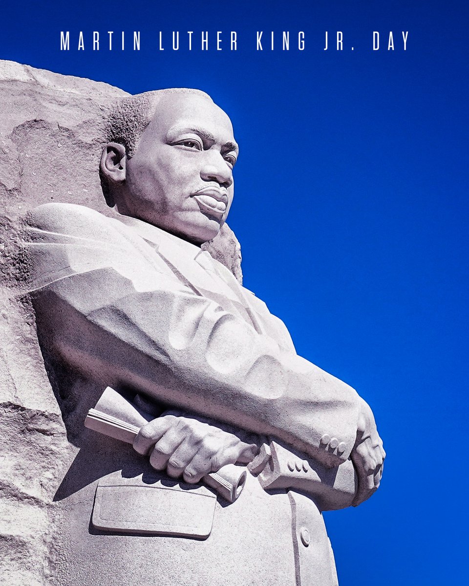 Today we honor the life, legacy and impact of Dr. Martin Luther King Jr.
#MLKDay