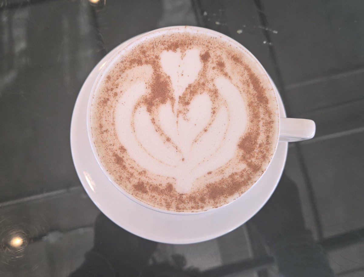 Hellooitsnina's tweet photo. Having Coffee and tots with the girls @StitchCafeOkc https://t.co/YyU4b7Bsws