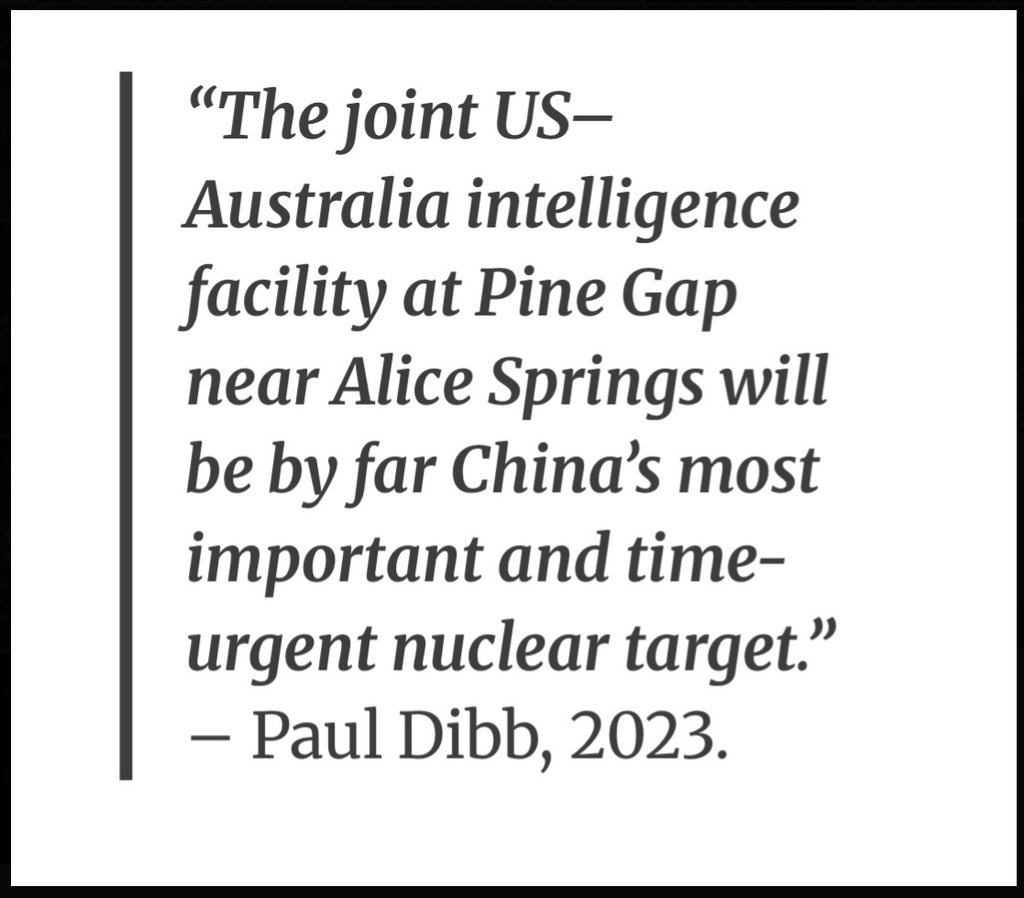 “The US bases are endangering our national safety.”

The US bases, rather than protecting us, have made us the target. 

Read more: 
declassifiedaus.org/2024/08/19/pin…