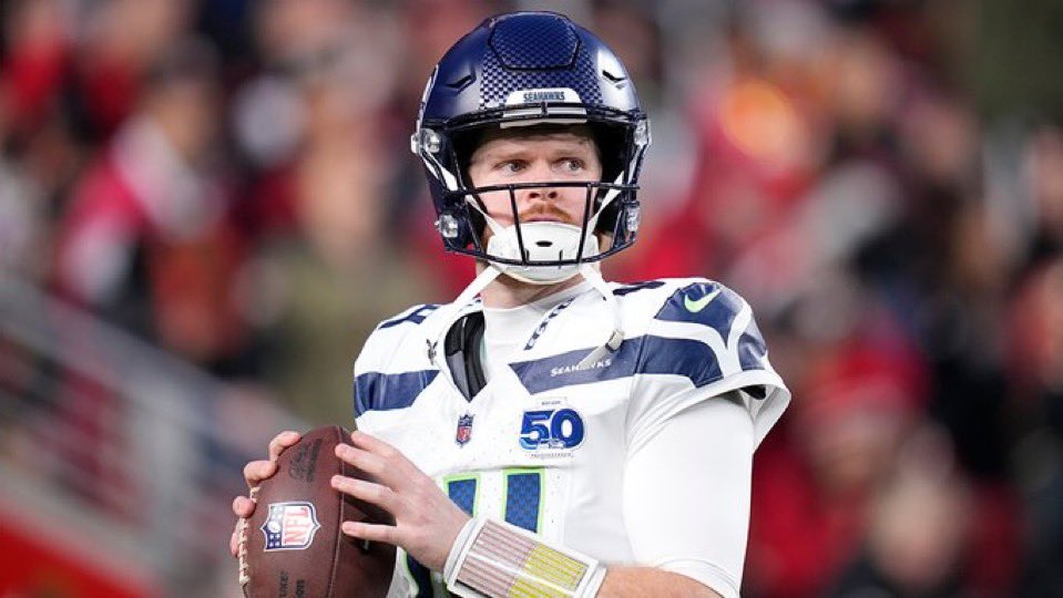Seahawks QB Sam Darnold is officially active for tonight’s playoff against the 49ers.

Two days after suffering an oblique injury in practice, Darnold will give it a go.