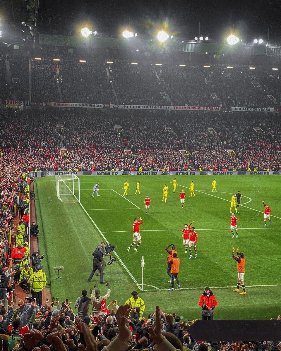 CallHimGoat's tweet photo. Last SIIIIU at Old Trafford ♥️🐐 https://t.co/R4StoBJe63