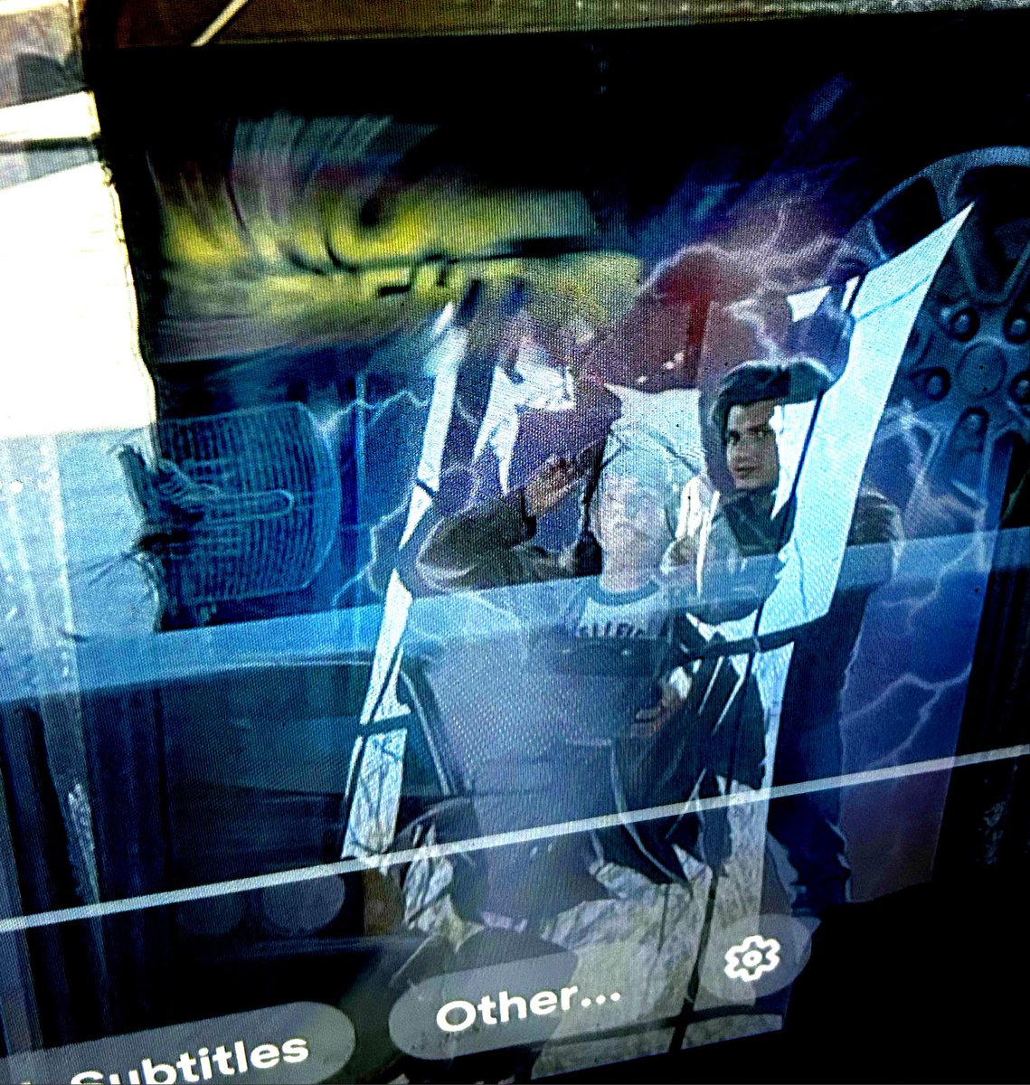 BurritoGlasses's tweet image. "ALL EPISODES ARE NOW PLAYING" "There is no episode 9"
"End Series"

OUR NEW EPISODES ARE MOVIES!! 
It all makes sense.

The 10th broadcast, which lines up with our next new episode, is about 'going through a tube'. A wormhole. Time travel.

This poster was in the documentary,…